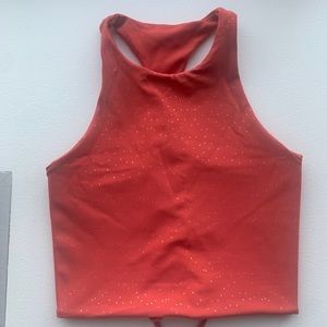 Beyond yoga burnt orange gym tank